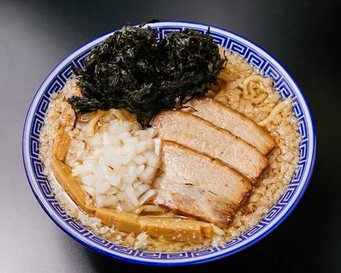 なおじ上北沢店 背脂中華そばバラ海苔※レンジ調理推奨