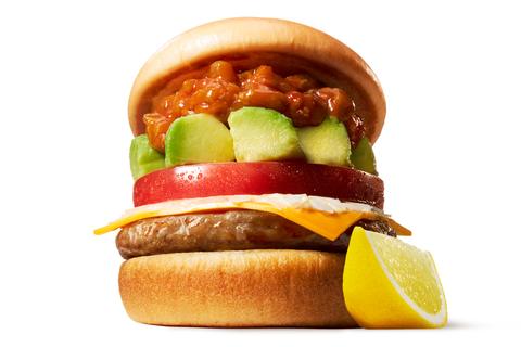 モスバーガー 飯田橋東店 アボカド タコスバーガー