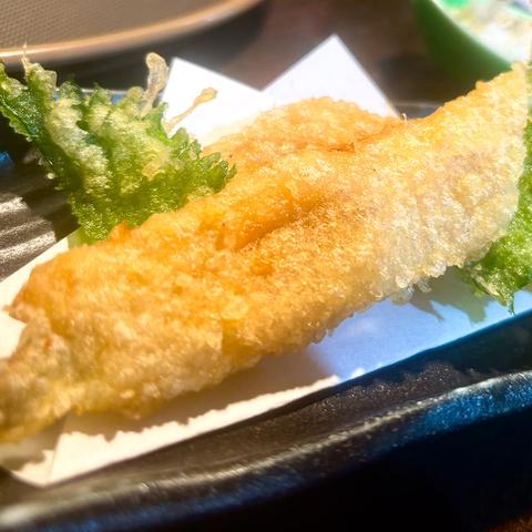 串天ぷら酒場 親方 煮穴子天ぷら