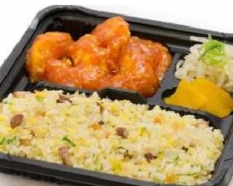 大阪王将 荏原中延店 エビチリ弁当(炒飯)