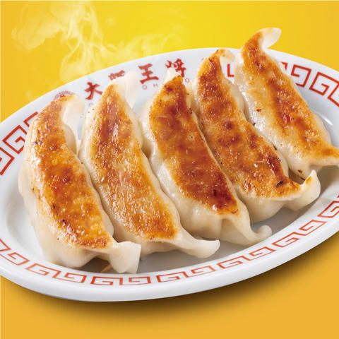 大阪王将 糀谷駅前店 元祖焼餃子5個