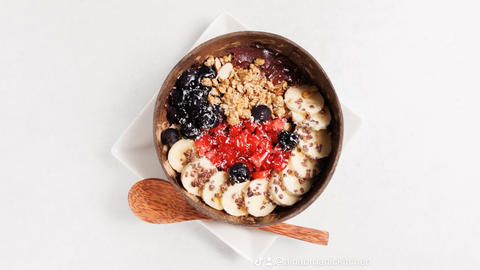 organic aa bowl aina bowls 大阪店 ベリーベリーアサイーボウル (レギュラーサイズ)
