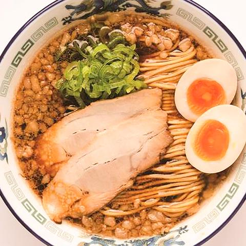 デイトセイ高田馬場店 濃厚醤油背脂中華そば・セイ・玉(チャーシュー・煮卵)