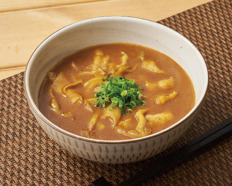 夢庵 府中押立町店 【レンジ加熱商品】夢庵特製カレーうどん