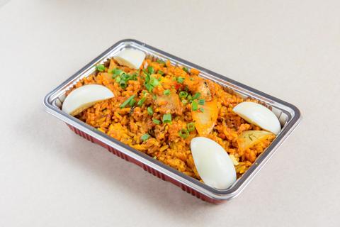 yabin神奈川駅前店(ダルタドカ カレー半額 940>470) チキンビリヤニ Chicken Biryani