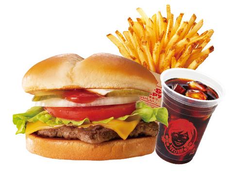 ウェンディーズ・ファーストキッチン 日吉店 Jr.チーズバーガーデラックスセット