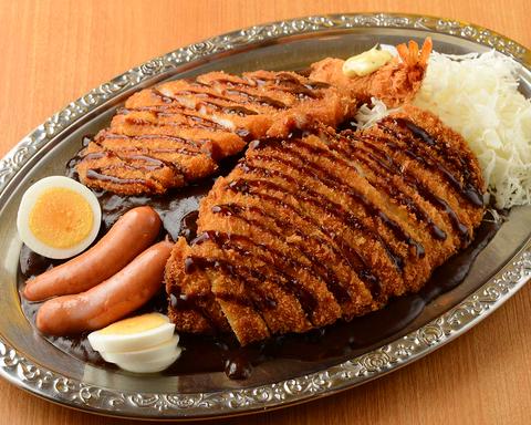 ゴーゴーカレー神田駅南口スタジアム メジャーカレー 大盛