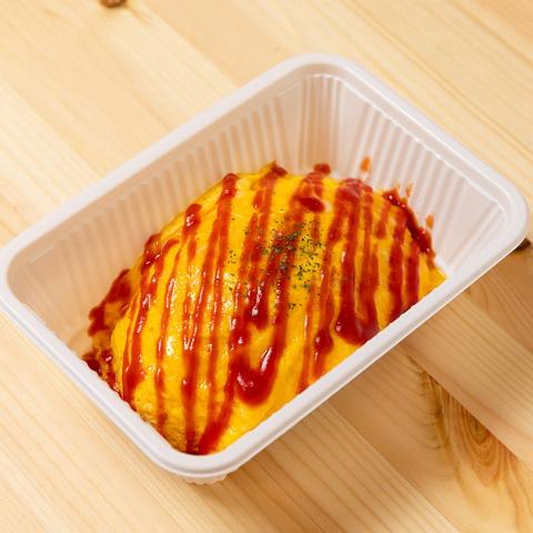デカ盛り弁当 はるき 大通店【唐揚げ弁当屋】 定番のケチャップオムライス