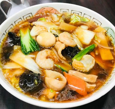 酔香園 五目うま煮そば