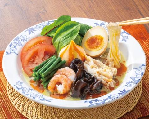 バーミヤン 神宮前店 シビ！辛！冷やし麻辣湯