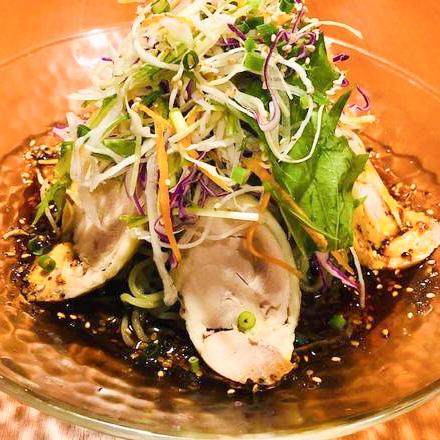 天府苑 鶏肉入り四川風坦々冷やし中華