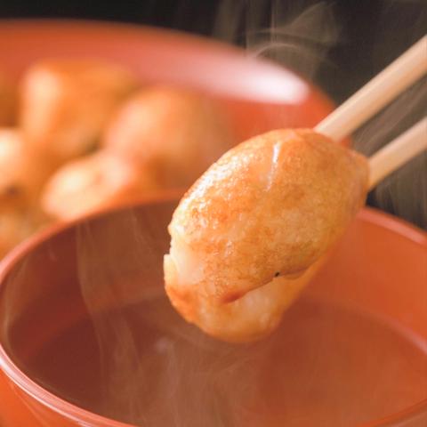 たこ八 道頓堀総本店 たこ焼5個(明石焼風おだし付き)