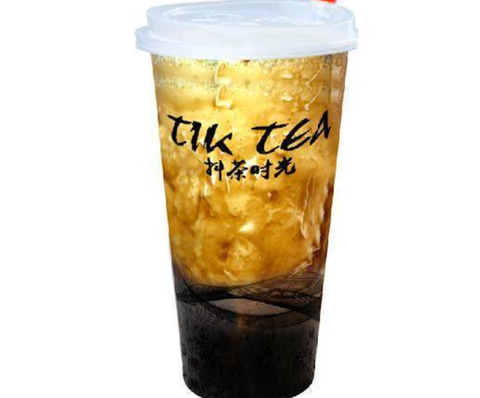 Tiktea大和店 黒糖ミルクラテ(黒糖タピオカ入り) Hot＆Ice