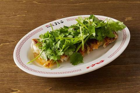 大阪餃子専門店よしこ 大崎店 パクチリ餃子