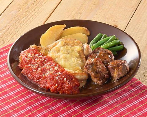 ジョナサン 方南町店 若鶏のグリル トマトソース＆ヒレコロステーキ