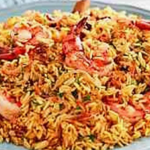 SAVOR THE ASIAN TABLE 海老ビリヤニ+ヨーグルトサラダ(Shrimp Biriyani+Salad)