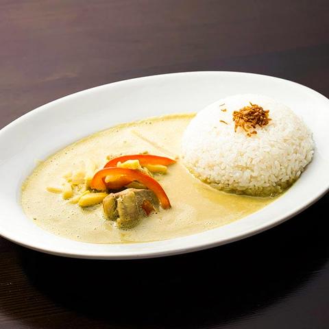 トロトロ肉厚ポークカレー【たまきんち】 グリーンカレー