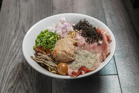 crab台風。 蟹煮干し油そば【デリバリー専用商品】