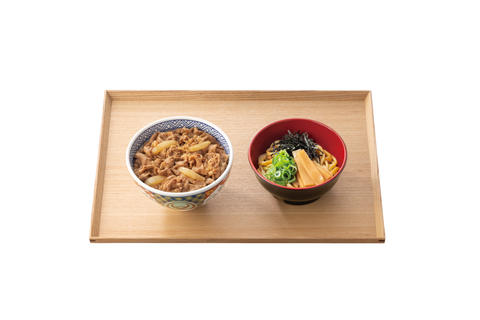 吉野家 五日市街道並木町店 牛丼・ミニ油そばセット