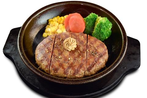 いきなり！ステーキ 調布店 ワイルドハンバーグ 300g(オニオンソース付)