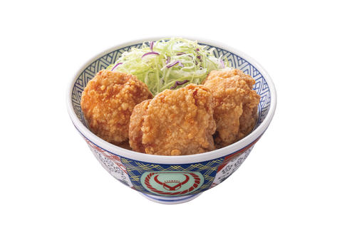 吉野家 南港通り平野 から揚げ丼