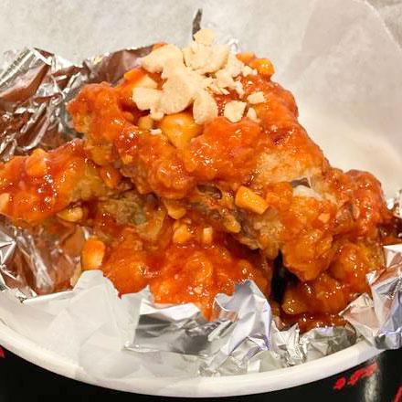 韓国ダイニング まにぽぽ 韓国フライドチキン(ヤンニョム)