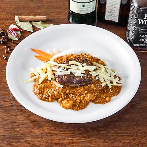 カレーとクラフトビール・ロンロン チーズハンバーグカレー