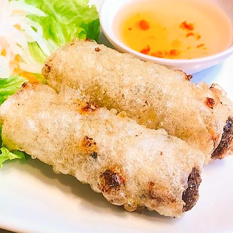ベトナムリゾートレストラン ハノイマチ 海老と豚挽き肉の揚げ春巻き(4本)/Cha Gio Noi
