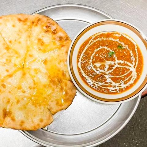 インディアンレストラン＆バー GANGA 中野新橋店 Honey cheese nan set ハニーチーズナンセット