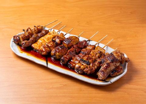 やきとり福茂 千住大橋店 お一人様向け！焼鳥おまかせ盛り(6本タレ)