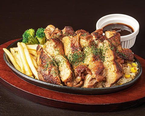 【ごはん特盛まで無料】NYジャークチキン ステーキBOX 新宿歌舞伎町店 【お肉2倍】ダブル NYジャークチキンステーキBOX