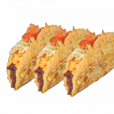 ルーラーズタコライス真嘉比店 【当店売上No.2】タコス3p