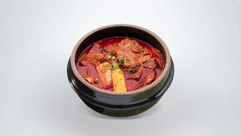 KOREAN STYLE RESTAURANTバプジプ 海鮮純豆腐チゲSeafood sundubu soup