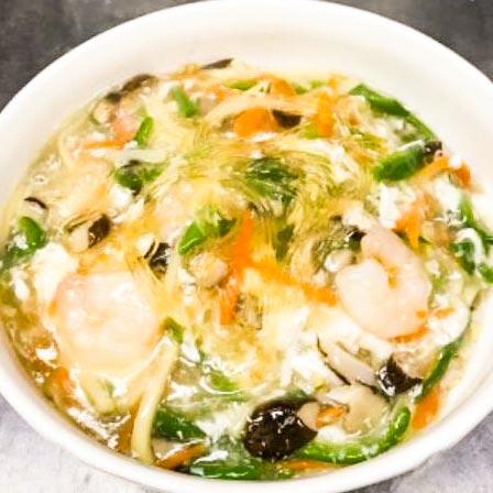 点心楼 台北 ふかひれあんかけチャーハン
