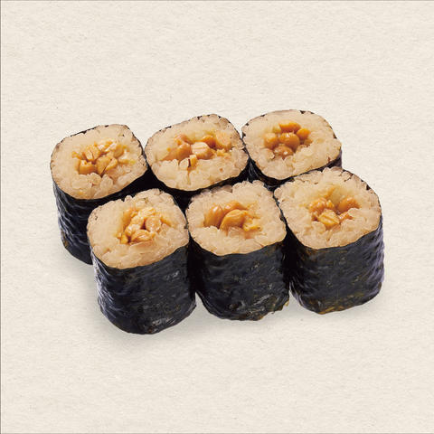 回転寿司みさき 仙川店 納豆巻