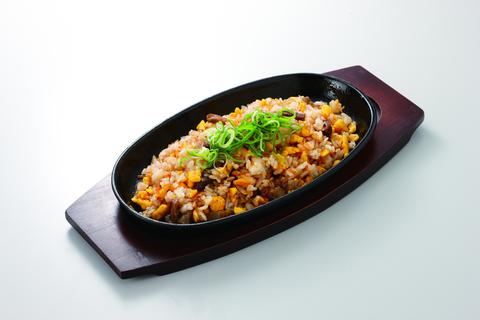 居心伝上新庄店 ガーリックチャーハン