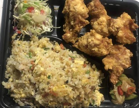紹興飯店 若鶏唐揚げ焼き飯弁当