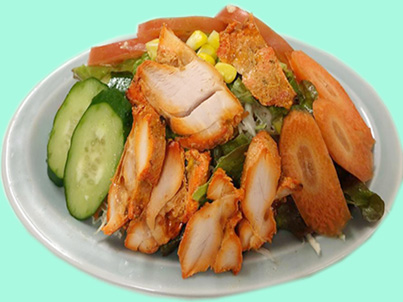 インド・ネパールレストラン クシ スパイシーチキンサラダ/Spicy Chicken Salad