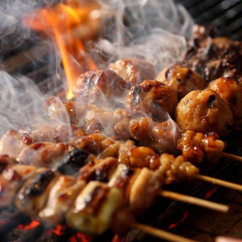 炭火焼居酒屋ハム 焼き鳥8本セット(タレ)