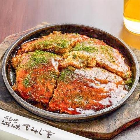 広島風お好み焼 もみじ屋 飯田橋本店 いか天入 ソバ/ウドン