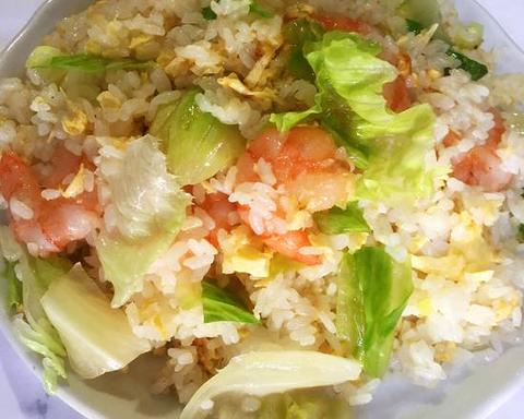 中国家庭料理 佳成 【当店人気NO.1】エビ入りレタスチャーハン