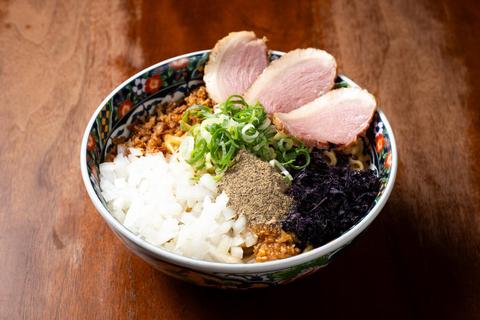 亀戸煮干中華蕎麦つきひ 煮干し油そば