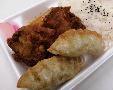 マルカ商店船橋店 揚げ餃子・醤油旨塩あいもり弁当
