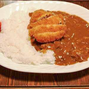 パラダイスカレー 鶴橋店 大とんかつカレー