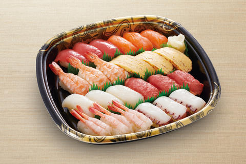 和食さと 西大島店 寿司盛り合わせ<楓(かえで)>3人前