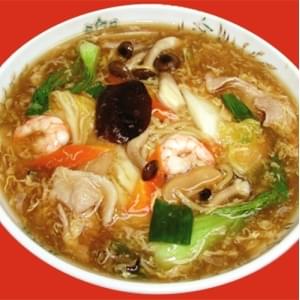 迎日楽 タールー麺(玉子入りあんかけそば)
