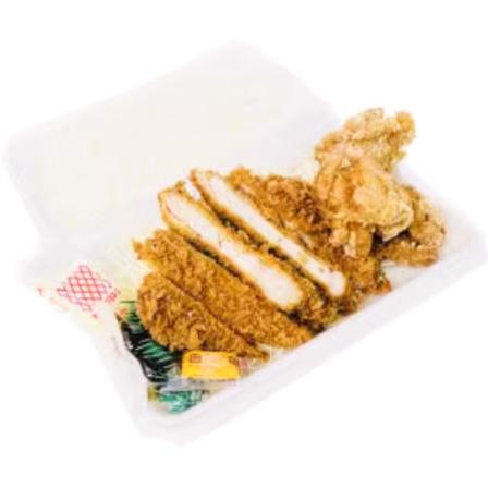 どん八食堂 東糀谷店 ミックス弁当