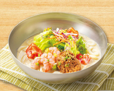 ガスト 三軒茶屋店 胡麻香る冷やし豆乳担々うどん