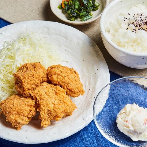 とり鉄 広島本通店 【ザクザク食感】特製からあげ4個弁当 プレーン