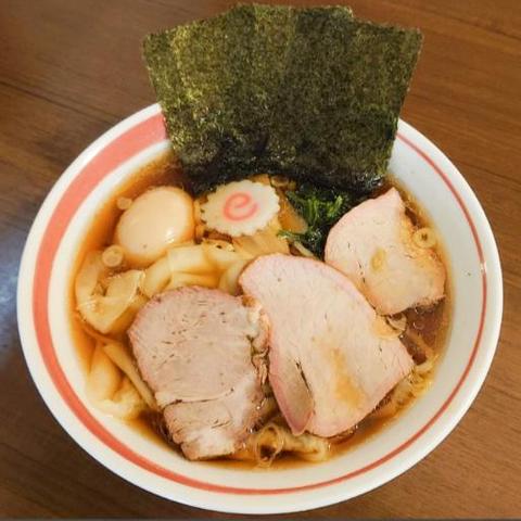 白河中華そば 孫市 全部のせ中華そば